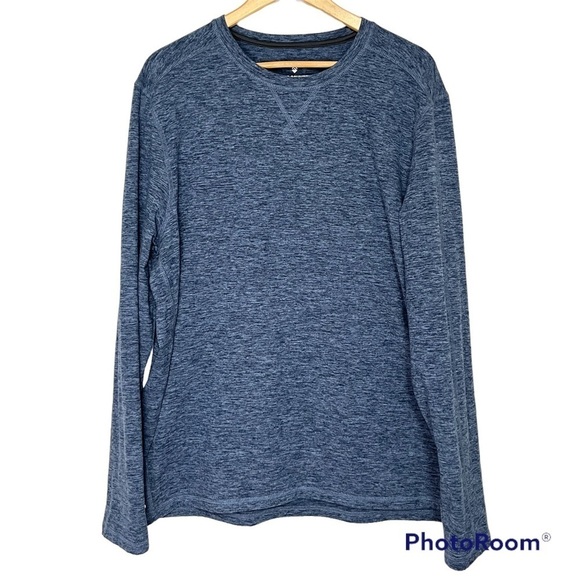 Free Country Men’s Super Soft Long Sleeved Blue Shirt Size XXL - Picture 1 of 9
